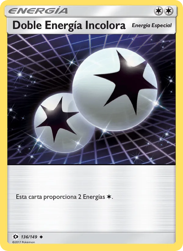 Doble Energía Incolora · Sol y Luna 136/149