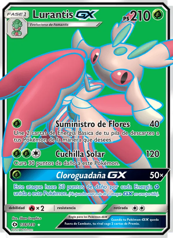 Lurantis GX · Sol y Luna 138/149