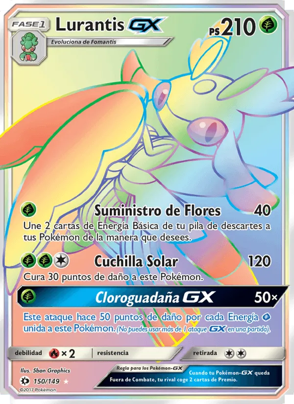 Lurantis GX · Sol y Luna 150/149