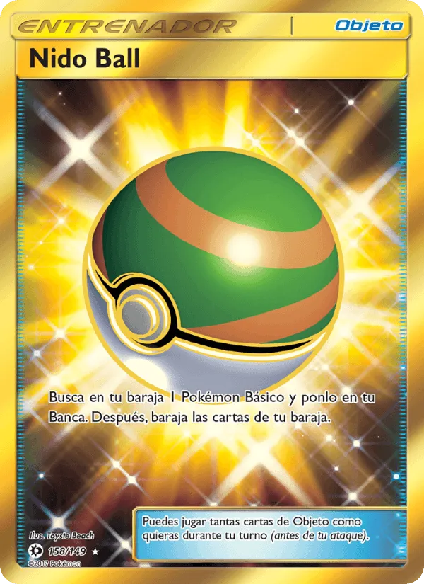 Nido Ball · Sol y Luna 158/149
