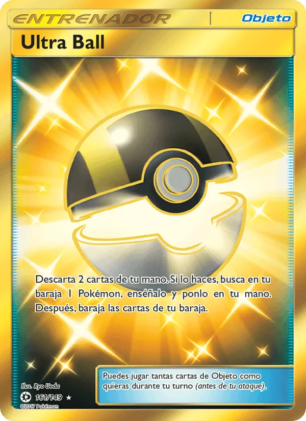 Ultra Ball · Sol y Luna 161/149