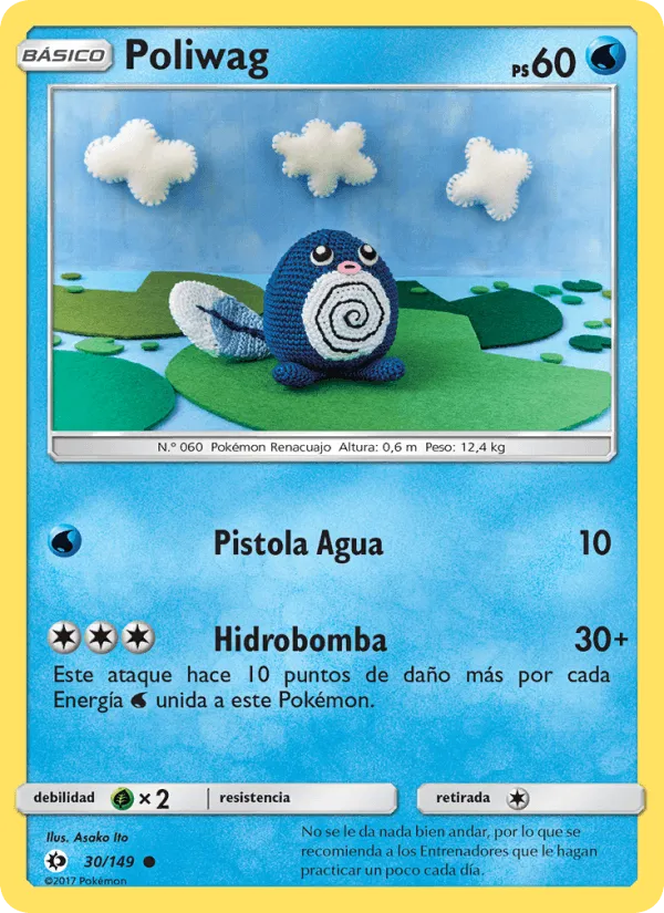 Poliwag · Sol y Luna 30/149