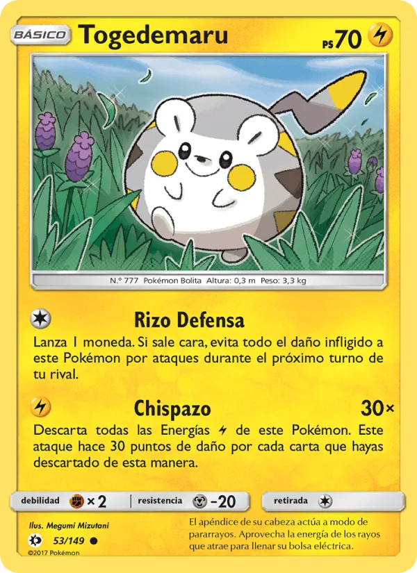 Togedemaru · Sol y Luna 53/149