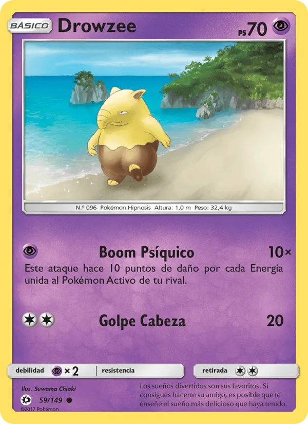 Drowzee · Sol y Luna 59/149