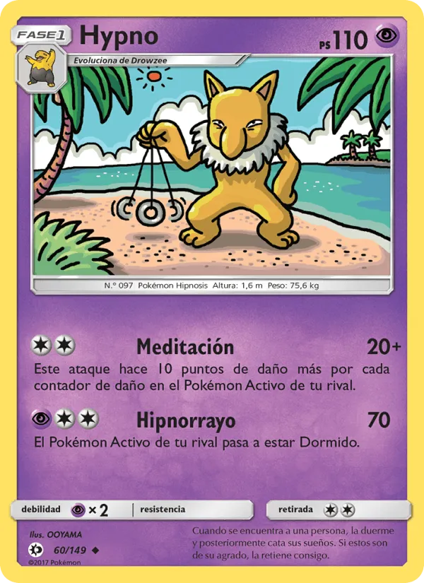 Hypno · Sol y Luna 60/149
