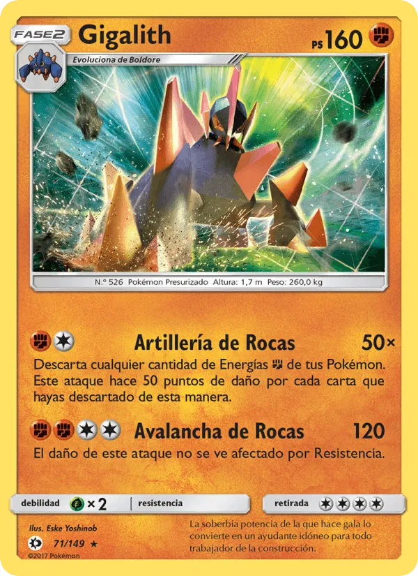 Gigalith · Sol y Luna 71/149