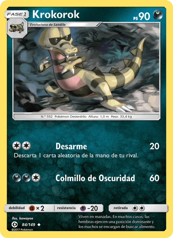 Krokorok · Sol y Luna 84/149