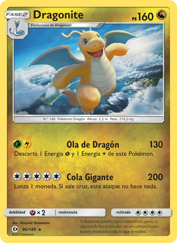 Dragonite · Sol y Luna 96/149