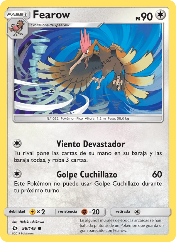 Fearow · Sol y Luna 98/149