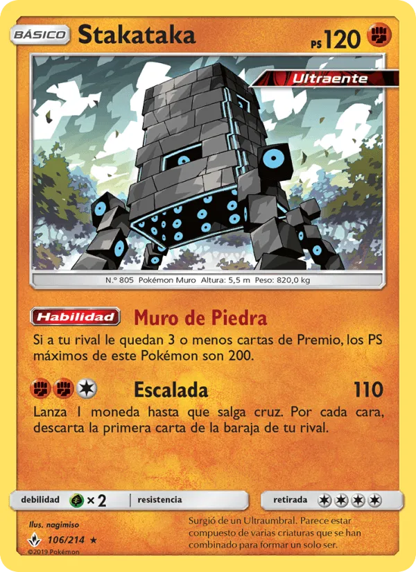Stakataka · Vínculos Indestructibles 106/214