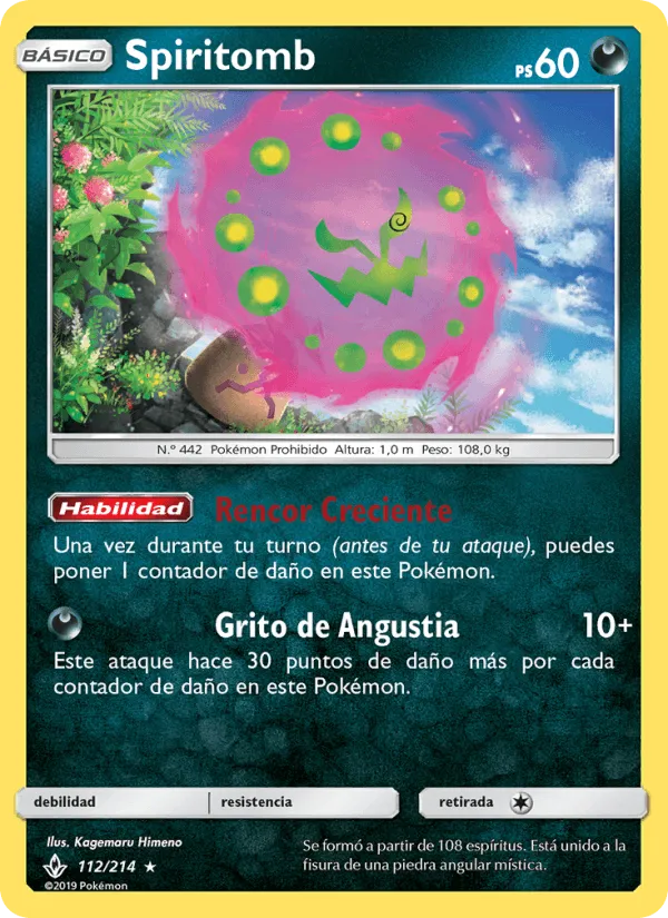 Spiritomb · Vínculos Indestructibles 112/214