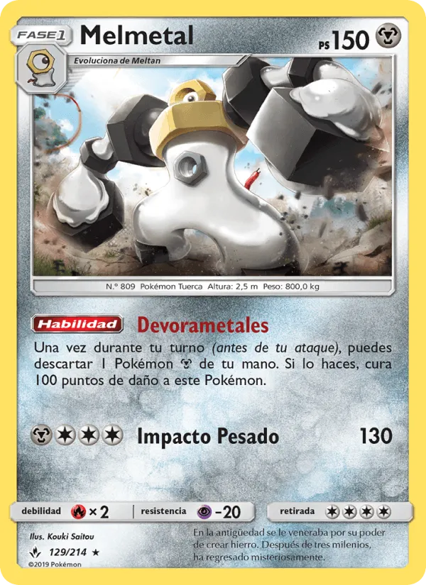 Melmetal · Vínculos Indestructibles 129/214