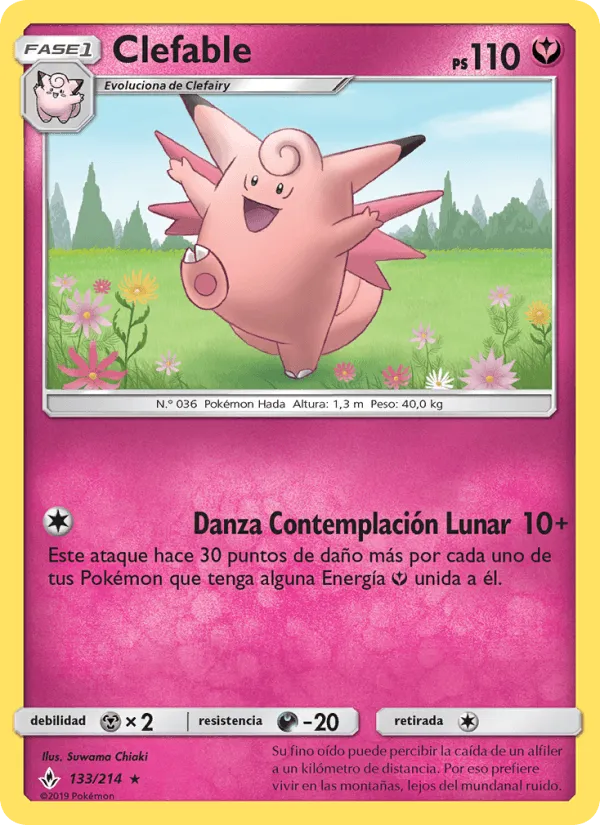 Clefable · Vínculos Indestructibles 133/214
