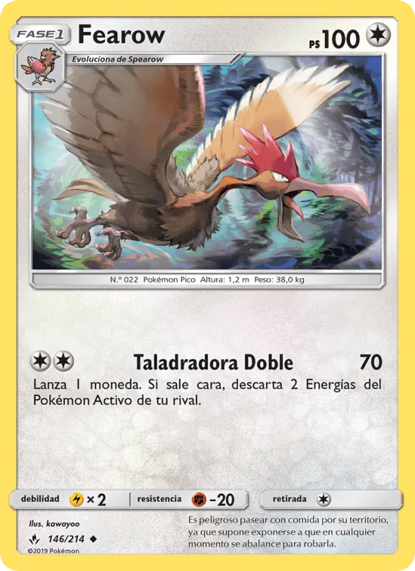 Fearow · Vínculos Indestructibles 146/214