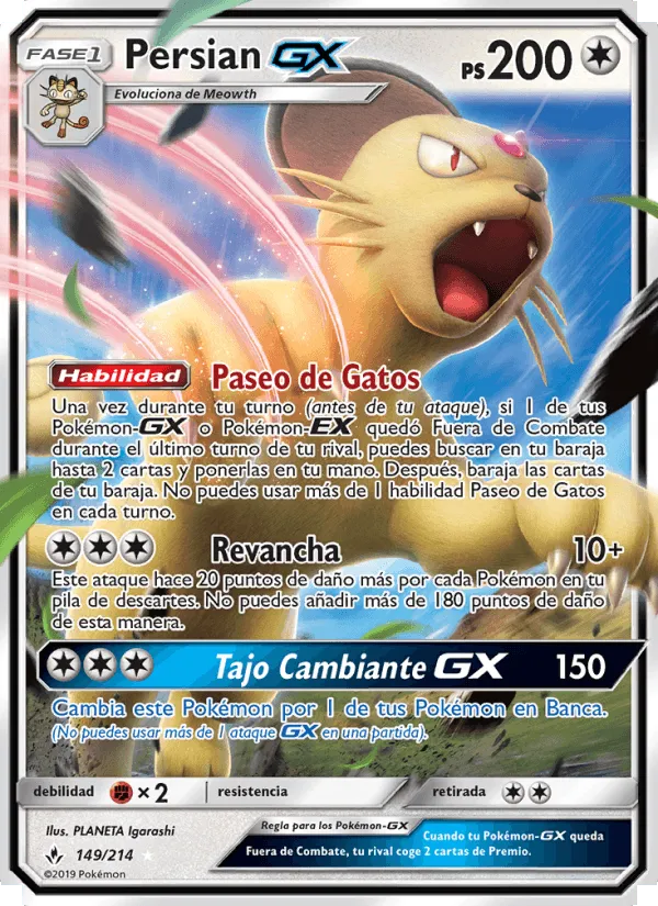 Persian GX · Vínculos Indestructibles 149/214