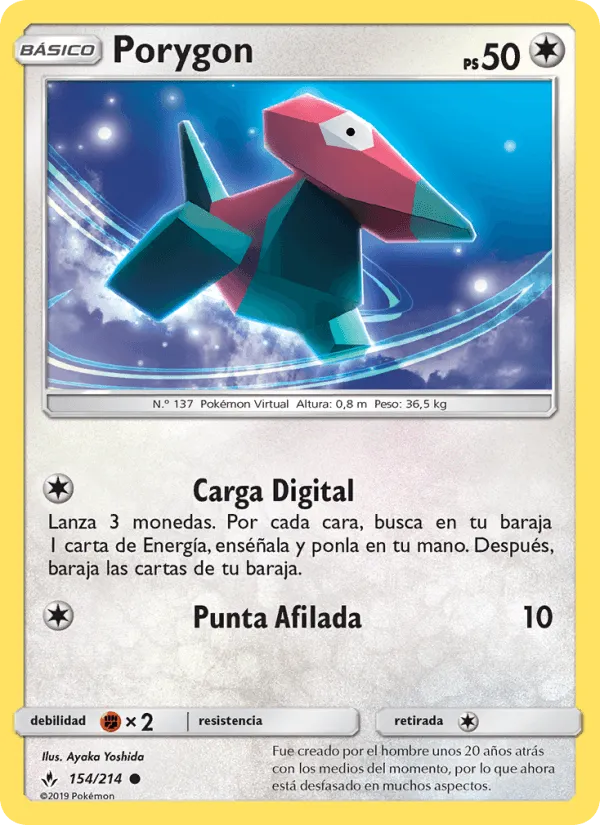 Porygon · Vínculos Indestructibles 154/214