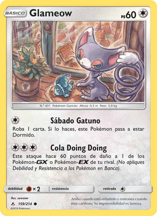 Glameow · Vínculos Indestructibles 159/214