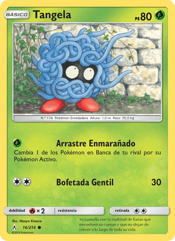 Tangela · Vínculos Indestructibles 16/214