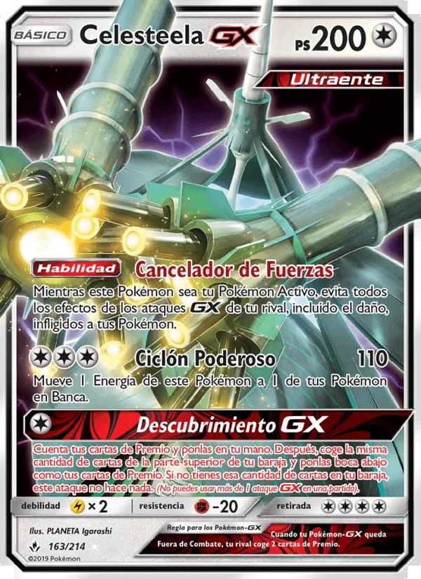 Celesteela GX · Vínculos Indestructibles 163/214