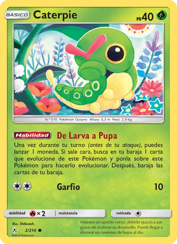 Caterpie · Vínculos Indestructibles 2/214