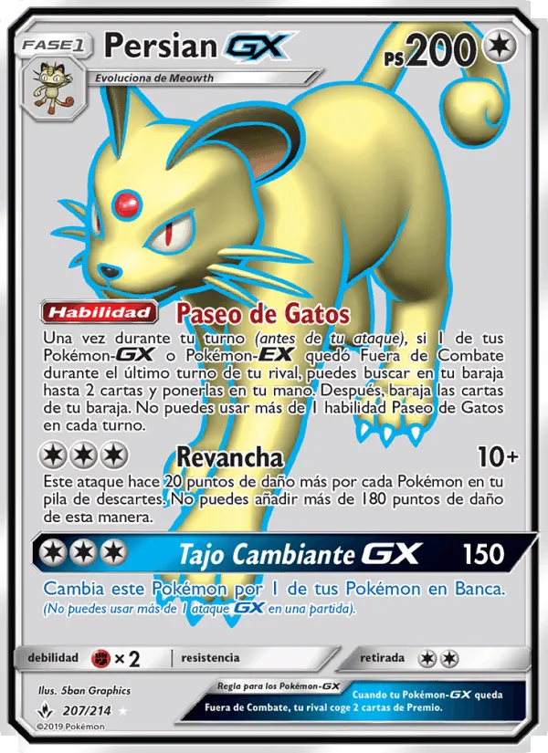 Persian GX · Vínculos Indestructibles 207/214