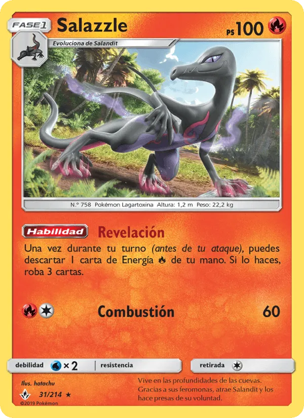 Salazzle · Vínculos Indestructibles 31/214