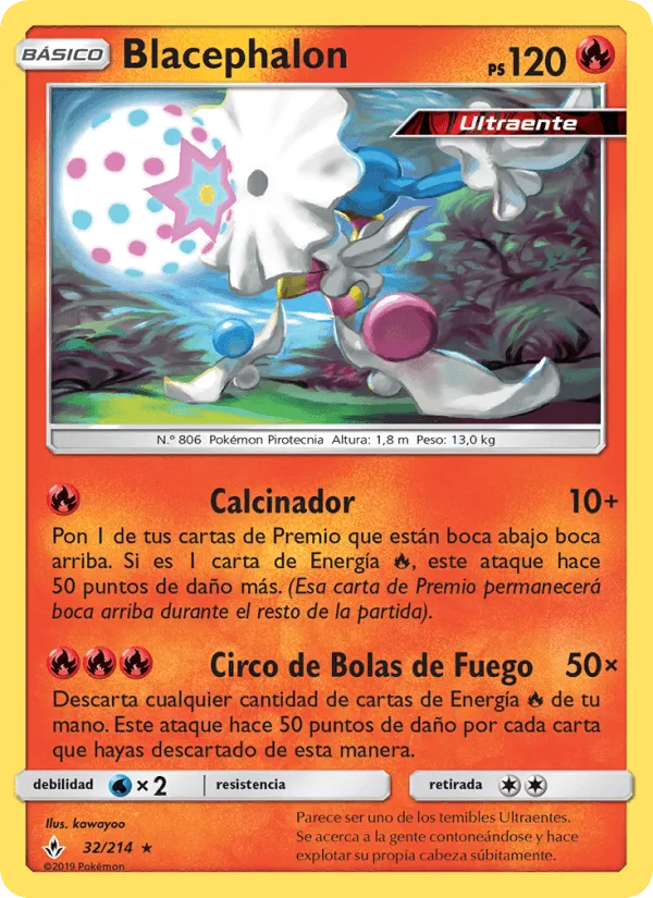 Blacephalon · Vínculos Indestructibles 32/214