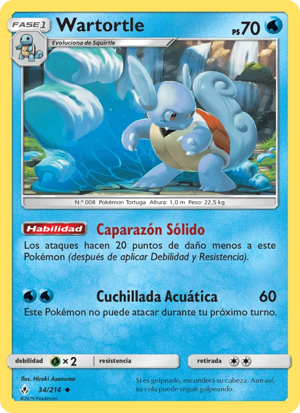Wartortle · Vínculos Indestructibles 34/214