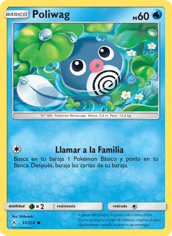 Poliwag · Vínculos Indestructibles 37/214