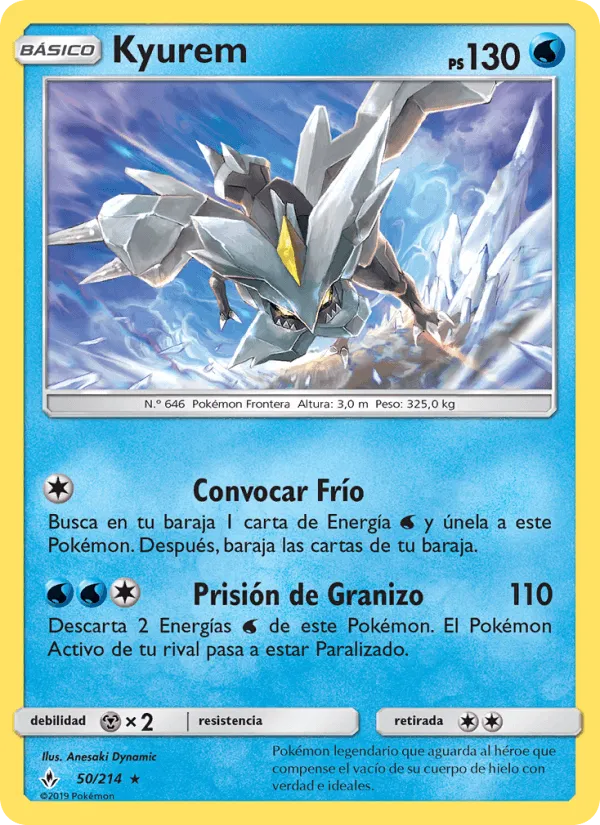 Kyurem · Vínculos Indestructibles 50/214