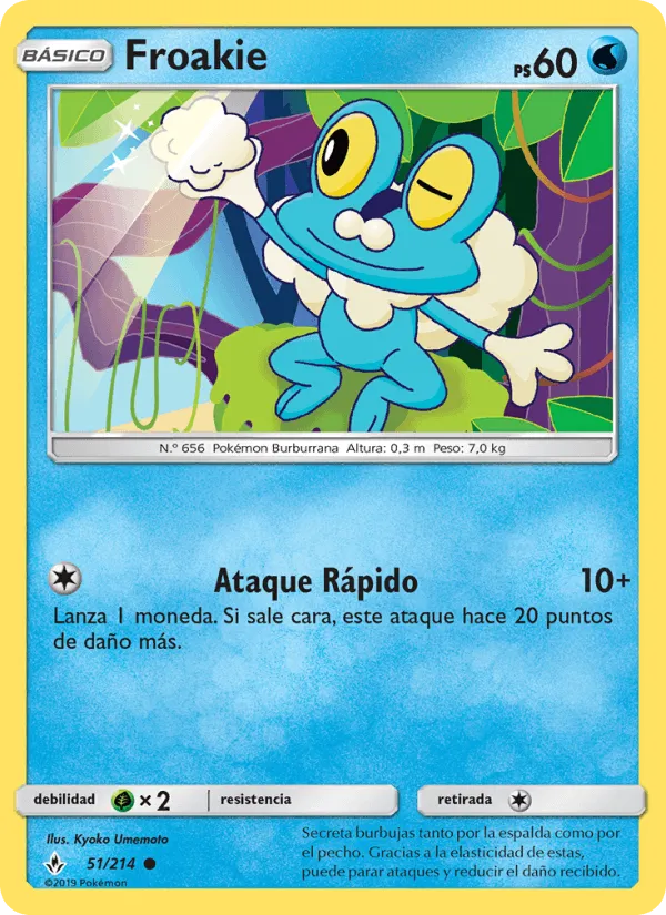 Froakie · Vínculos Indestructibles 51/214