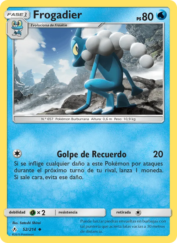 Frogadier · Vínculos Indestructibles 52/214