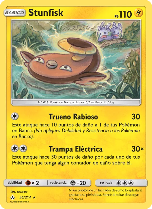 Stunfisk · Vínculos Indestructibles 56/214