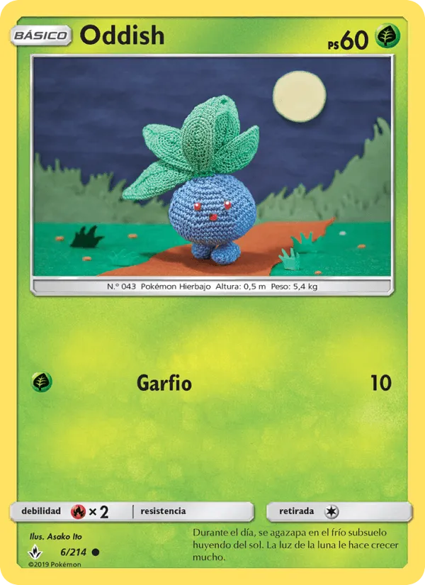 Oddish · Vínculos Indestructibles 6/214