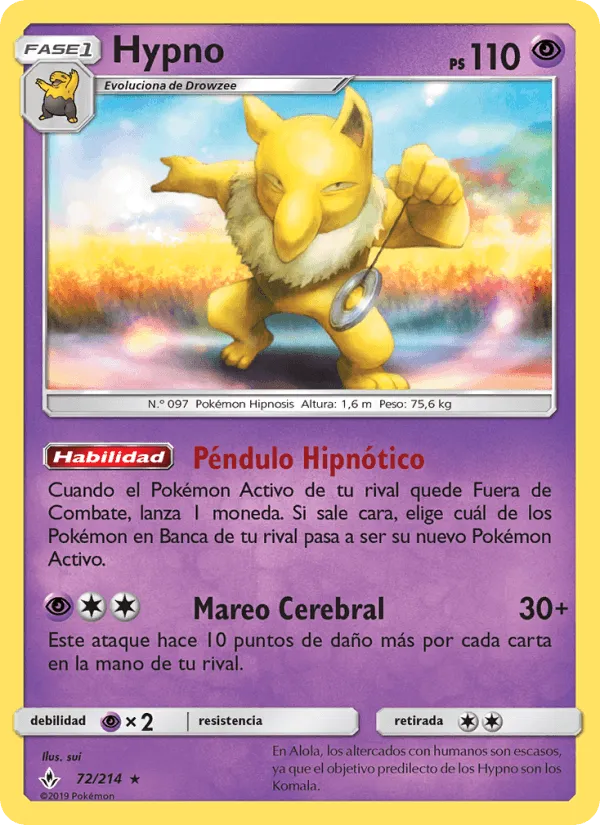 Hypno · Vínculos Indestructibles 72/214