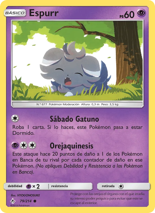 Espurr · Vínculos Indestructibles 79/214
