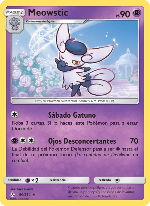 Meowstic · Vínculos Indestructibles 80/214