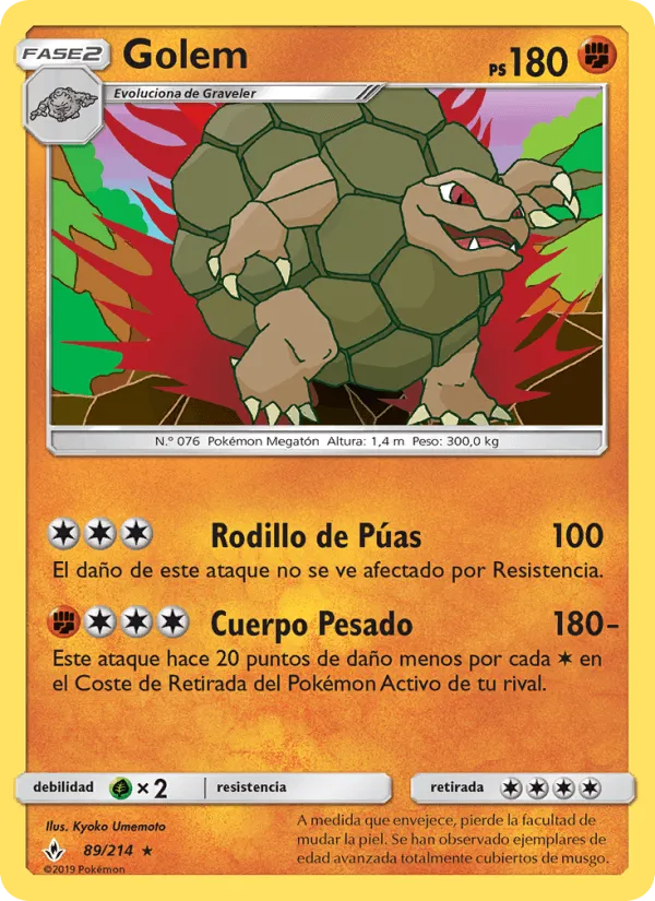 Golem · Vínculos Indestructibles 89/214