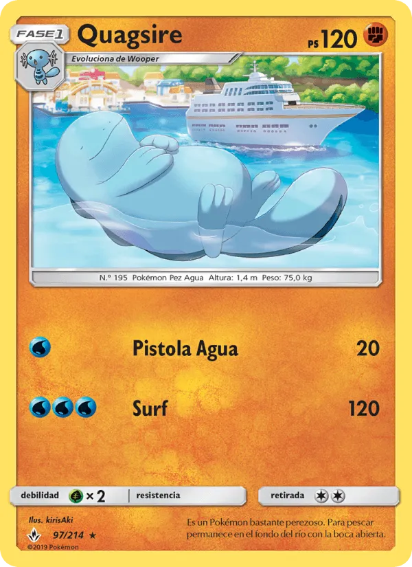 Quagsire · Vínculos Indestructibles 97/214