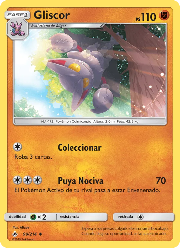 Gliscor · Vínculos Indestructibles 99/214
