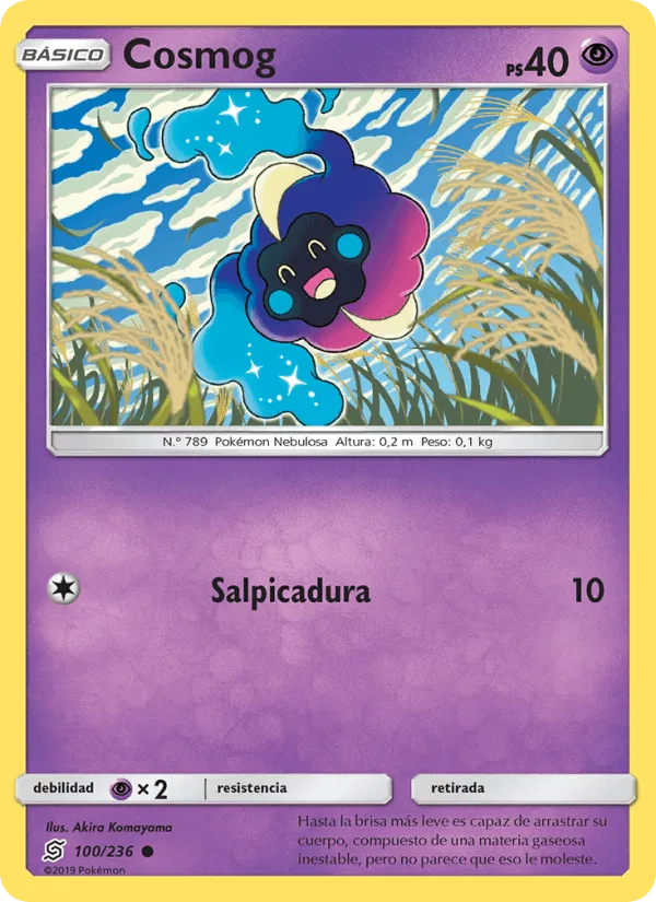 Cosmog · Mentes Unidas 100/236