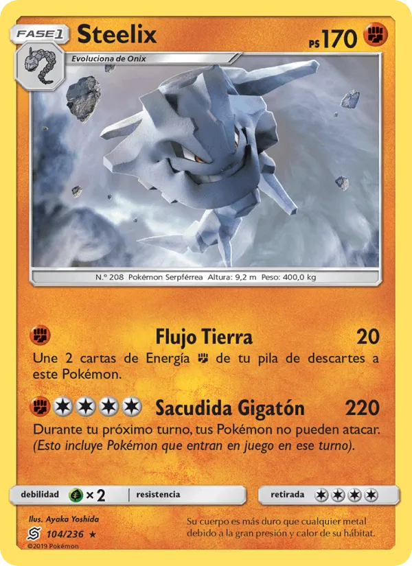 Steelix · Mentes Unidas 104/236