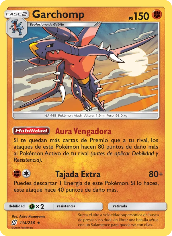 Garchomp · Mentes Unidas 114/236