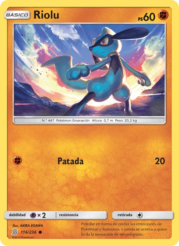 Riolu · Mentes Unidas 116/236