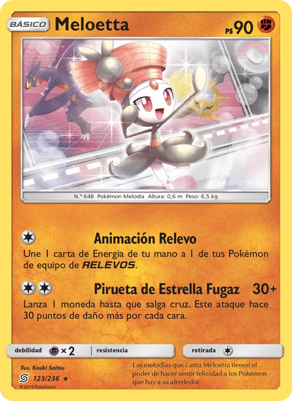 Meloetta · Mentes Unidas 123/236