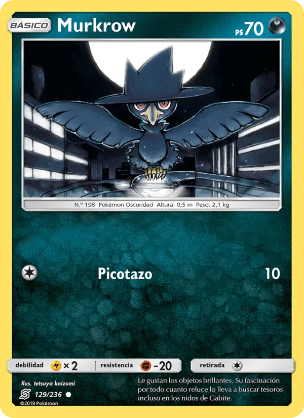 Murkrow · Mentes Unidas 129/236