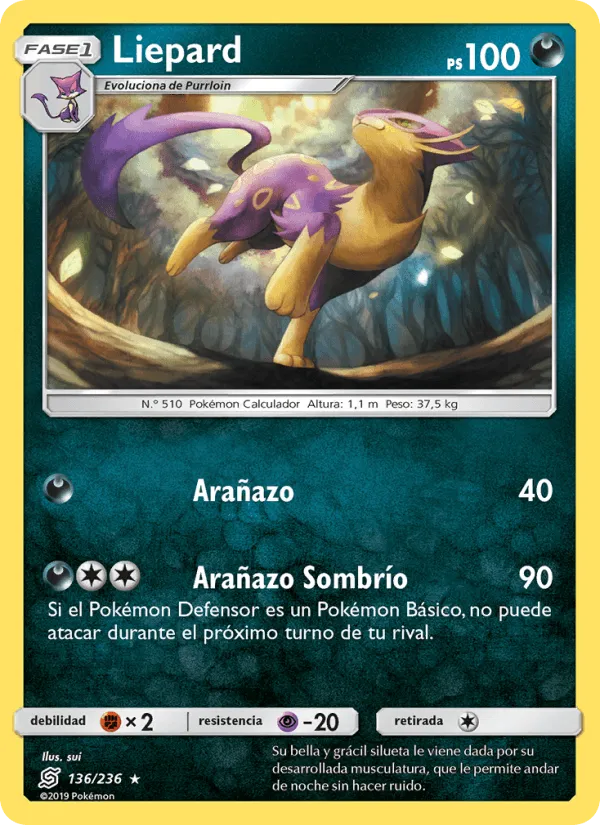 Liepard · Mentes Unidas 136/236