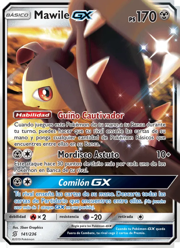 Mawile GX · Mentes Unidas 141/236