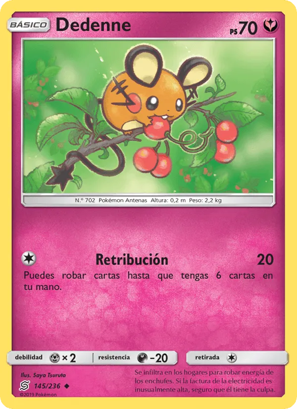 Dedenne · Mentes Unidas 145/236