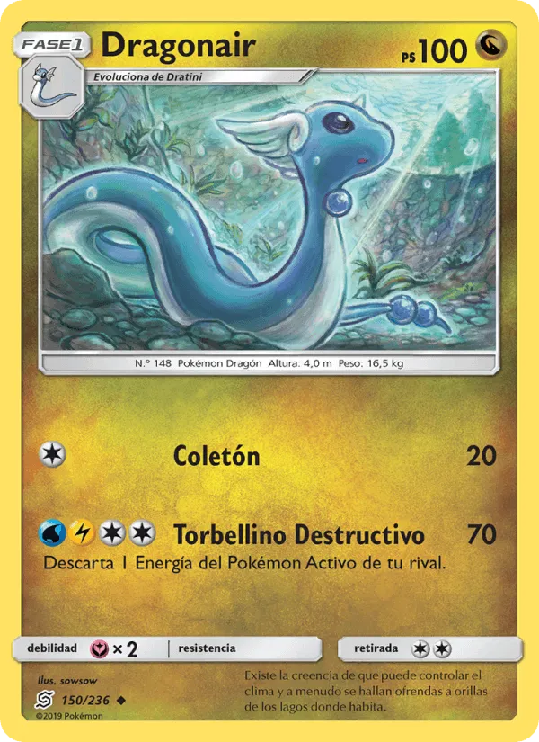 Dragonair · Mentes Unidas 150/236